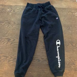 Black champion sweatpants